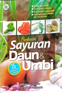 Image of Bertanam Sayuran Daun dan Umbi 15 Komditas Pilihan