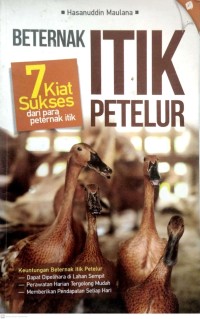 Image of BERTENAK ITIK PETELUR