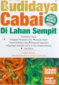 Image of Budidaya Cabai Di Lahan Sempit