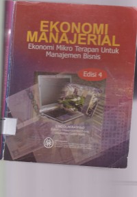 Image of Ekonomi Manajerial