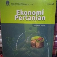 Image of Ekonomi Pertanian
