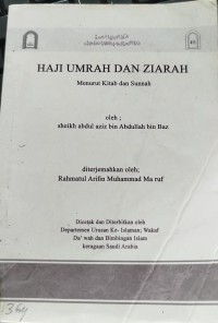Image of HAJI UMRAH DAN ZIARAH