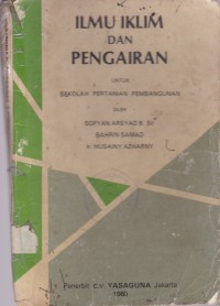Image of Ilmu Iklim Dan Pengairan