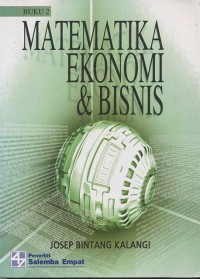 Image of MATEMATIKA EKONOMI & BISNIS