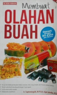 Image of Membuat Olahan Buah