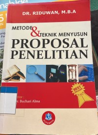 Image of Metode & Teknik Menyusun Proposal Penelitian