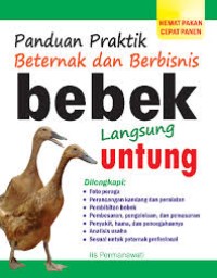 Image of Panduan Praktik Beternak dan Berbisnis bebek Langsung untung