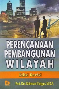 Image of Perencanaan Pembangunan Wilayah Edisi Revisi