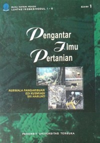 Image of Pengantar Ilmu Pertanian
