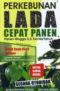 Image of PERKEBUNAN LADA CEPAT PANEN