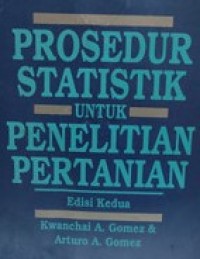Image of Prosedur Statistik Untuk Penelitian Pertanian