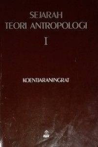 Image of Sejarah Teori Antropologi I