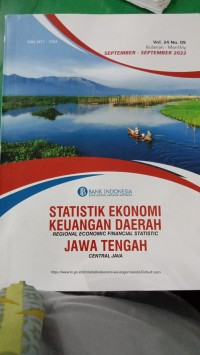 Image of Statistik Ekonomi Keuangan Daerah Jawa Tengah September 2022