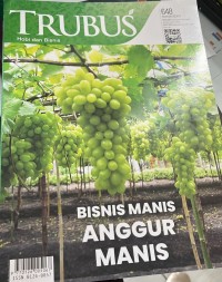 Image of Trubus Bisnis Manis Anggur Manis